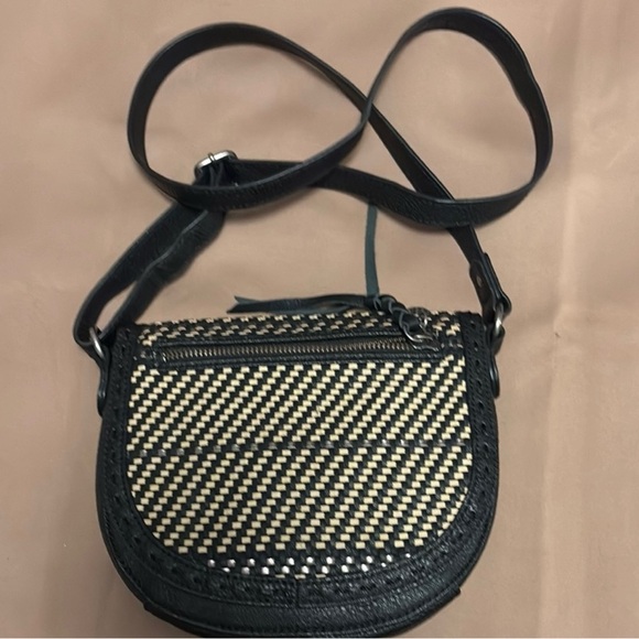 The Sak Handbags - 🌟The Sak Black and Tan Crossbody Bag with Saddle Shape